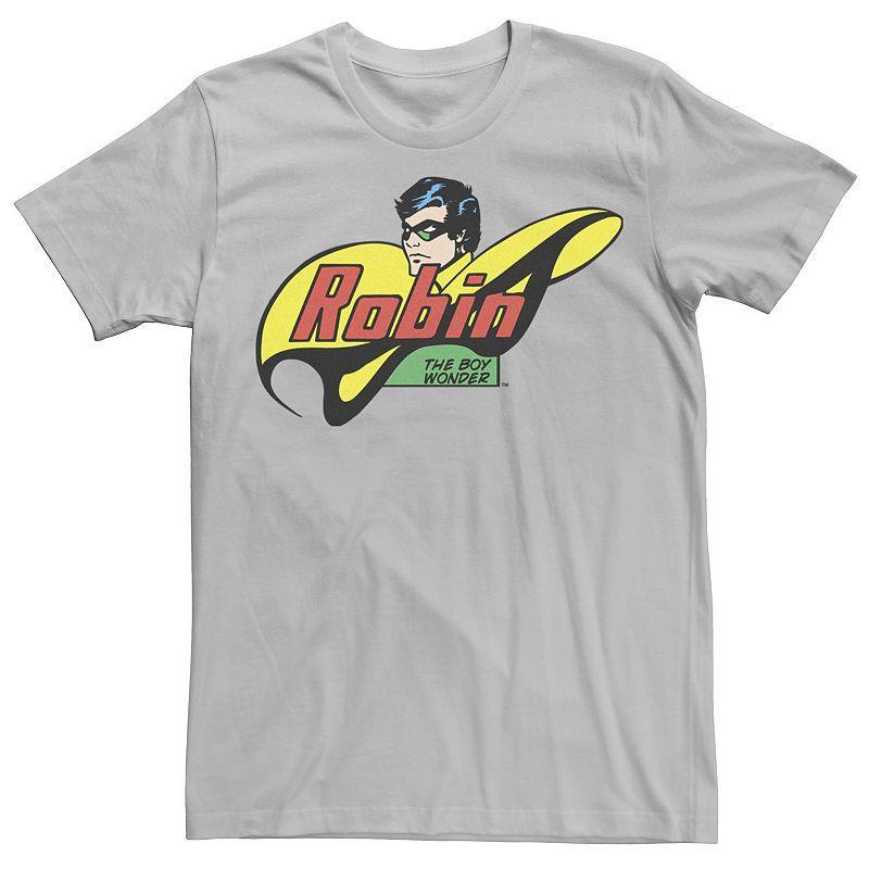 Men's DC Comics Robin The Boy Wonder Comic Tee, Size: Medium, Grey Product Image