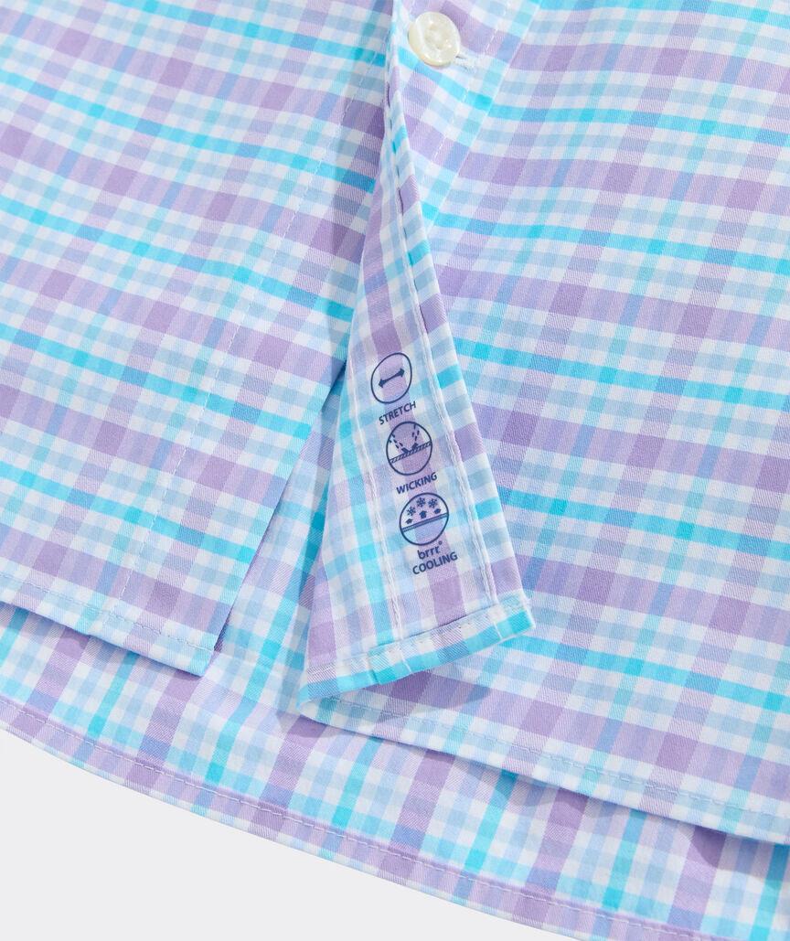 Bellamy Plaid Performance Cotton Shirt Product Image