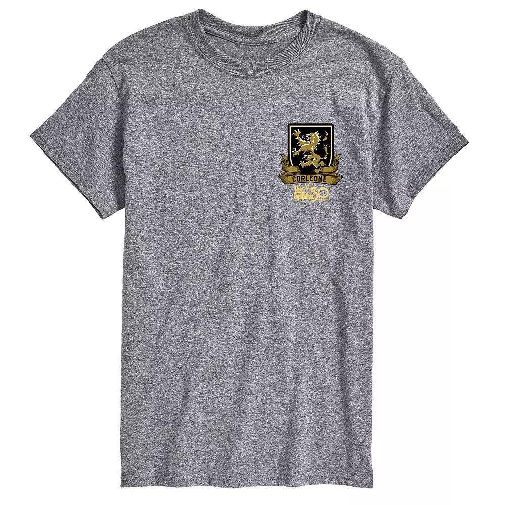 Big & Tall The Godfather Crest Tee, Men's,  Product Image