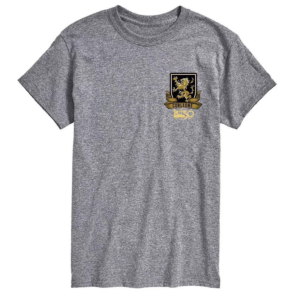 Big & Tall The Godfather Crest Tee, Men's,  Product Image