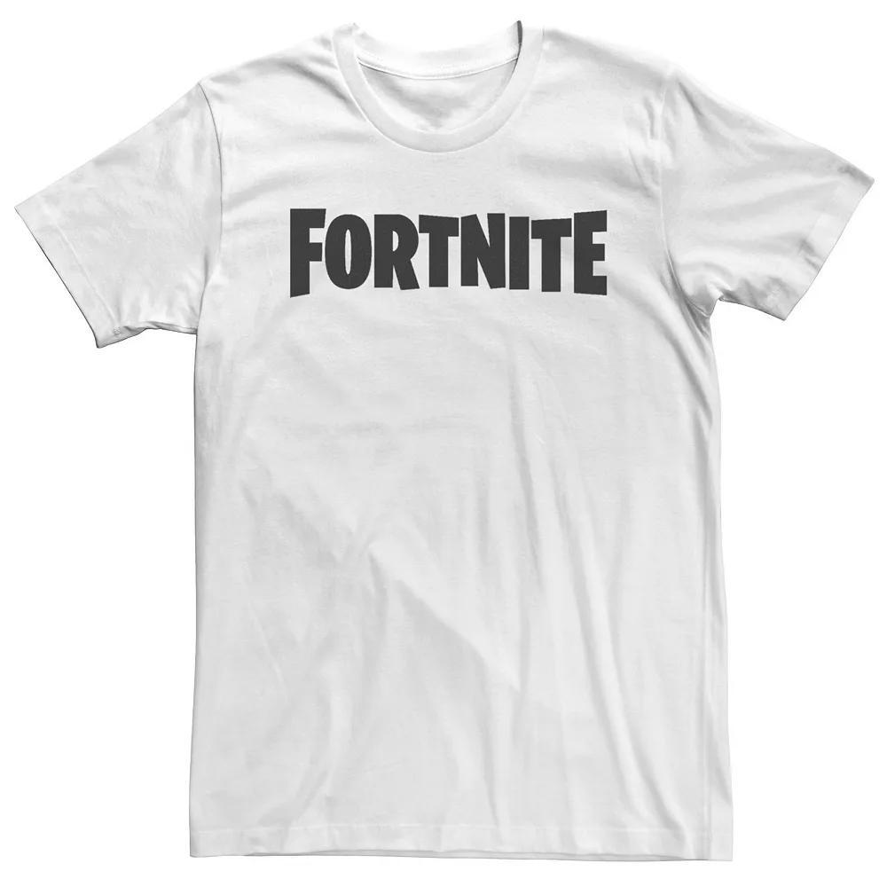 Big & Tall Fortnite Greyscale Classic Logo Tee, Boy's,  Product Image