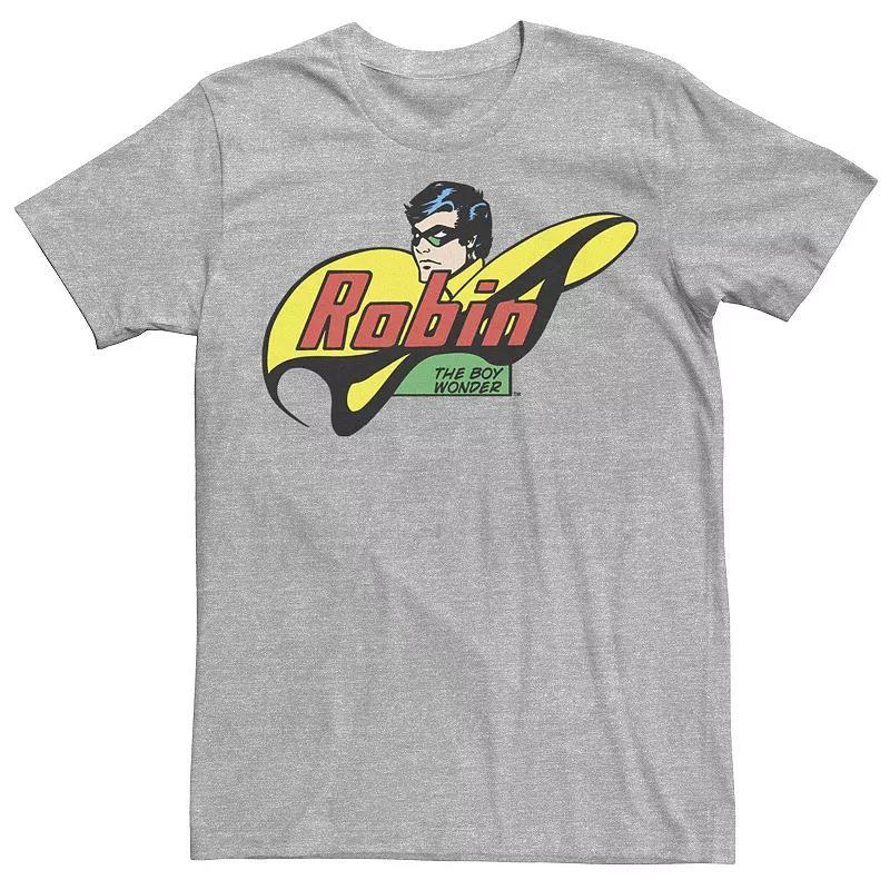 Men's DC Comics Robin The Boy Wonder Comic Tee, Size: Medium, Grey Product Image