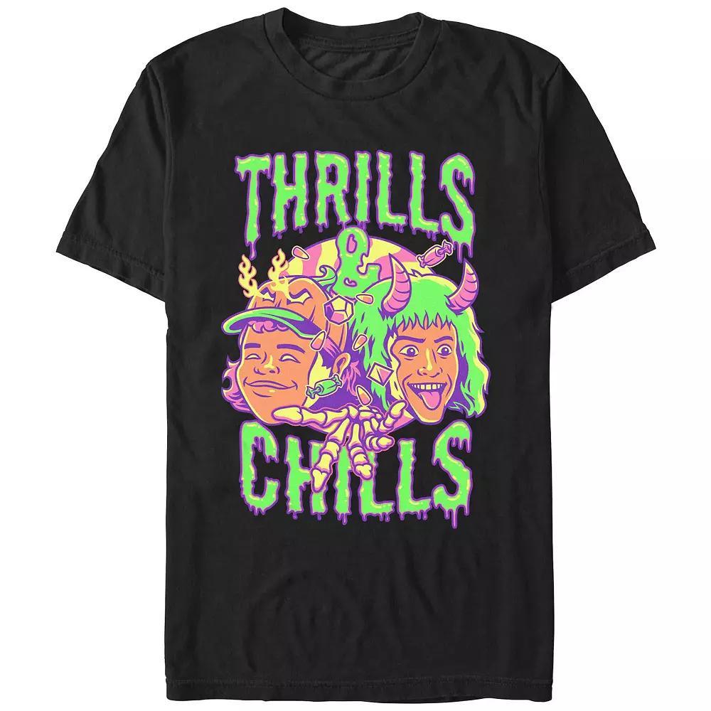 Men's Stranger Things Thrills And Chills Drip Graphic Tee,  Product Image