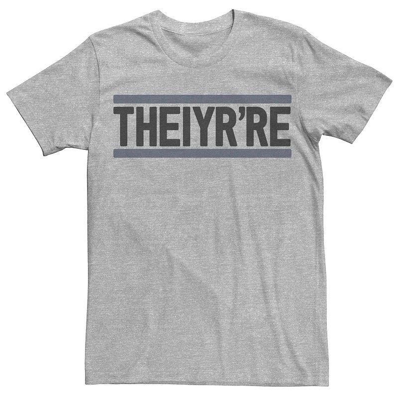 Men's Theiyr're Graphic Tee, Size: 3XL, Athletic Grey Product Image