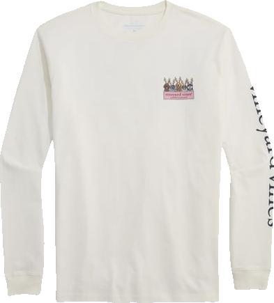 Reindeer Pups Logo Box Long-Sleeve Tee Product Image