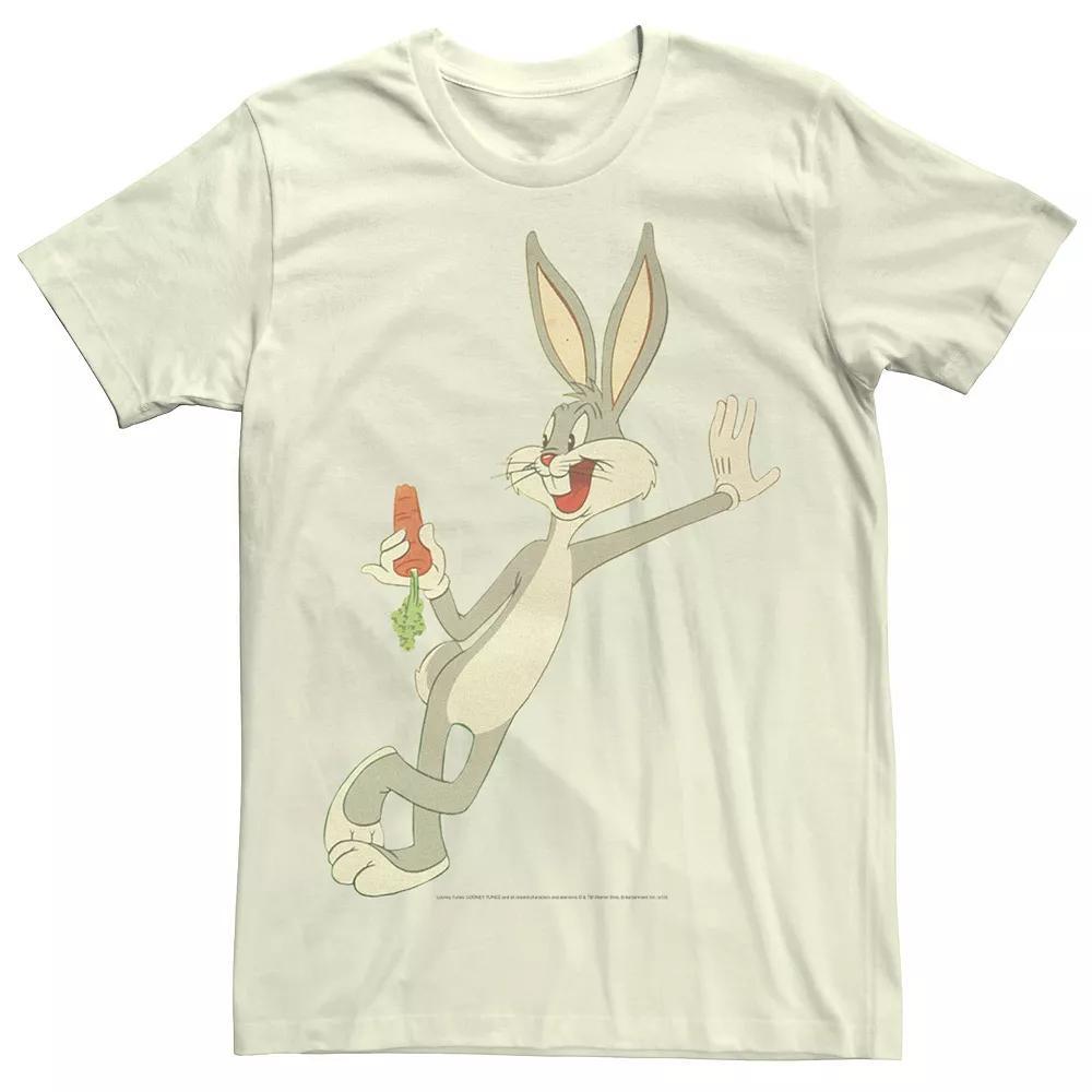Men's Looney Tunes Bugs Bunny Eating A Carrot Portrait Tee,  Product Image