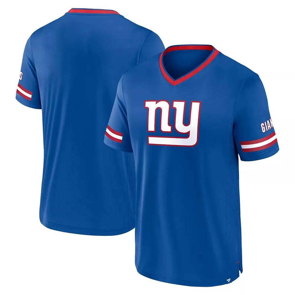 Mens Fanatics Royal New York Giants Stripe Stacking T-Shirt Product Image