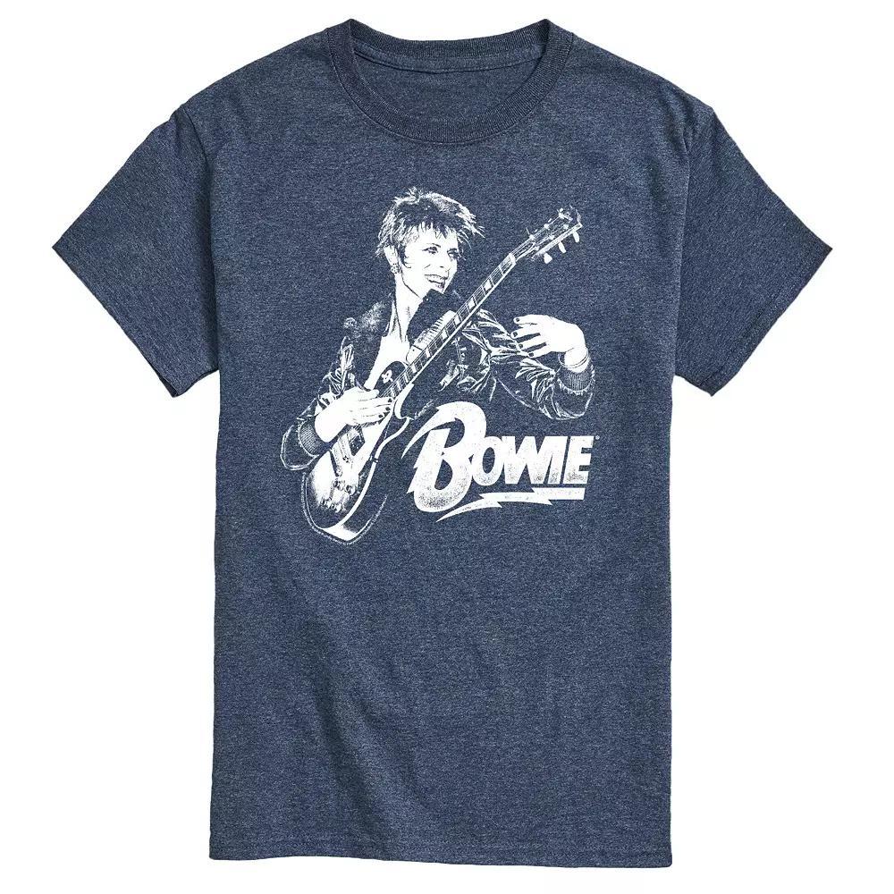 Men's David Bowie Punk Tee, Size: Medium, Blue Product Image