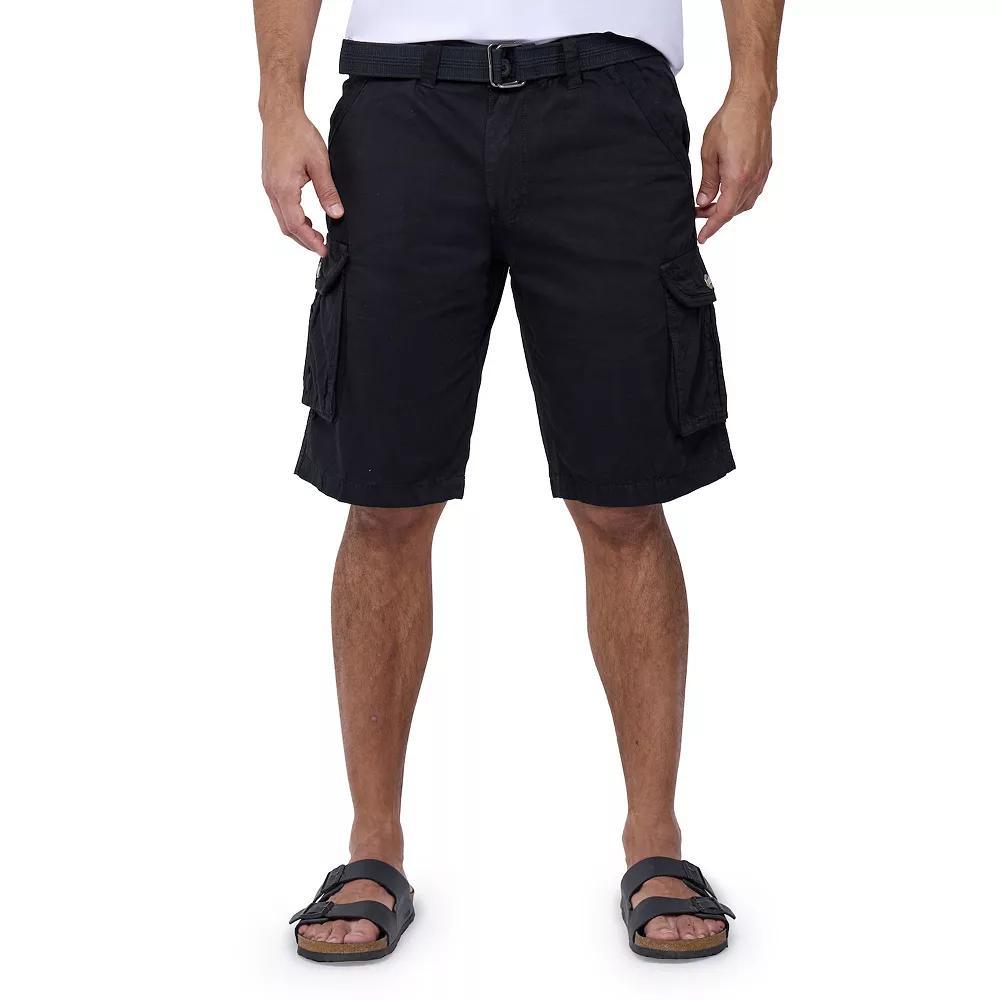 Men's RAW X by Xray Regular-Fit Belted Button Cargo Shorts,  Product Image
