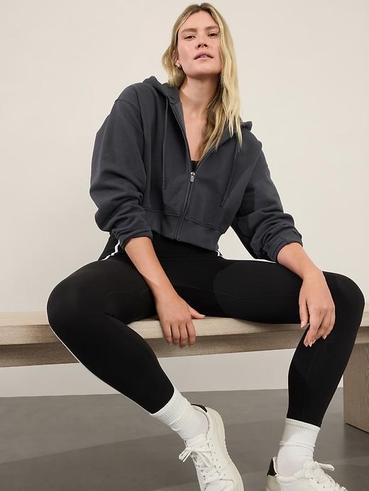 Forever Fleece Crop Full Zip Product Image