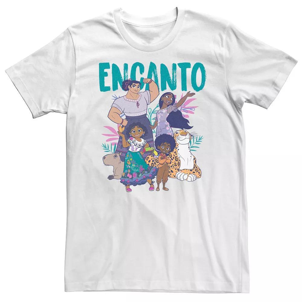 Big & Tall Disney Encanto Group Portrait Logo Tee, Men's,  Product Image