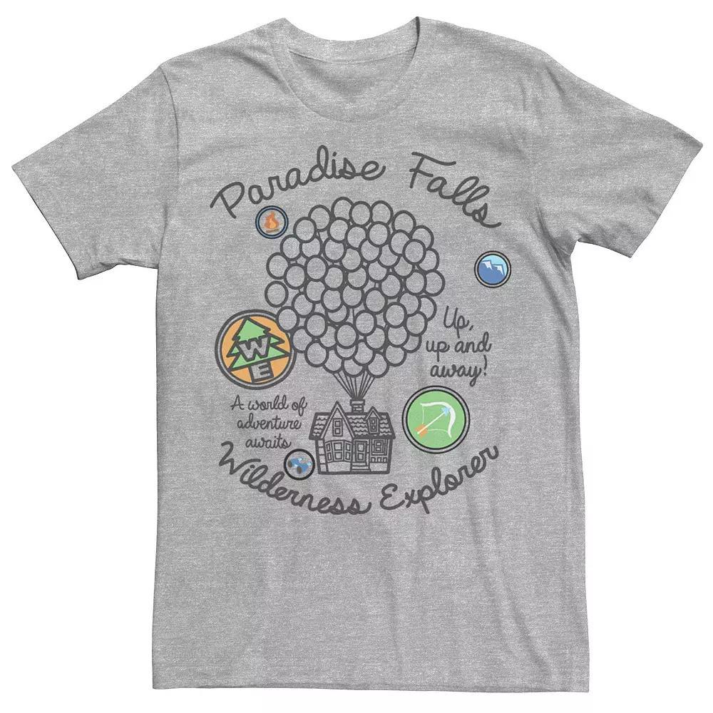Disney / Pixar's Up Men's Paradise Falls Explorer Patch Tee,  Product Image