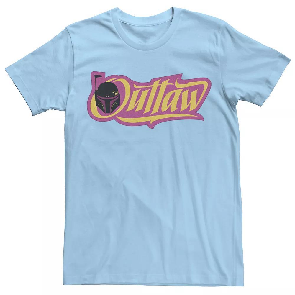 Men's Star Wars The Book Of Boba Fett Outlaw Reto Logo Tee,  Product Image