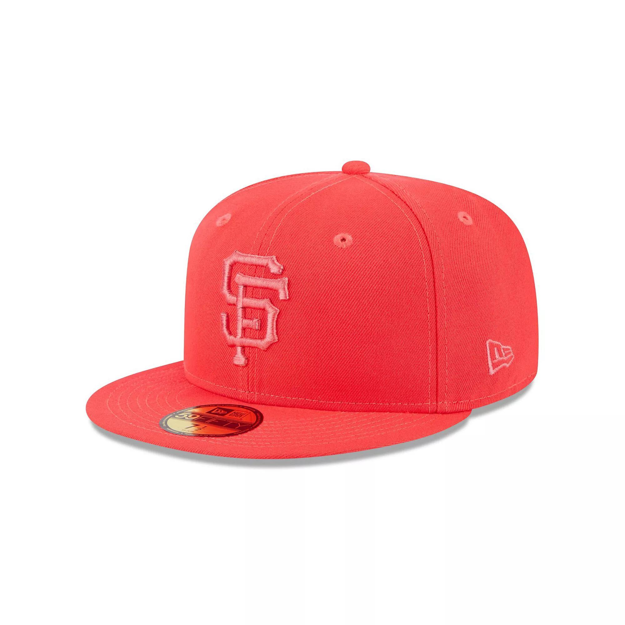 Men's New Era Red San Francisco Giants 2023 Spring Color Basic 59FIFTY Fitted Hat,  Product Image