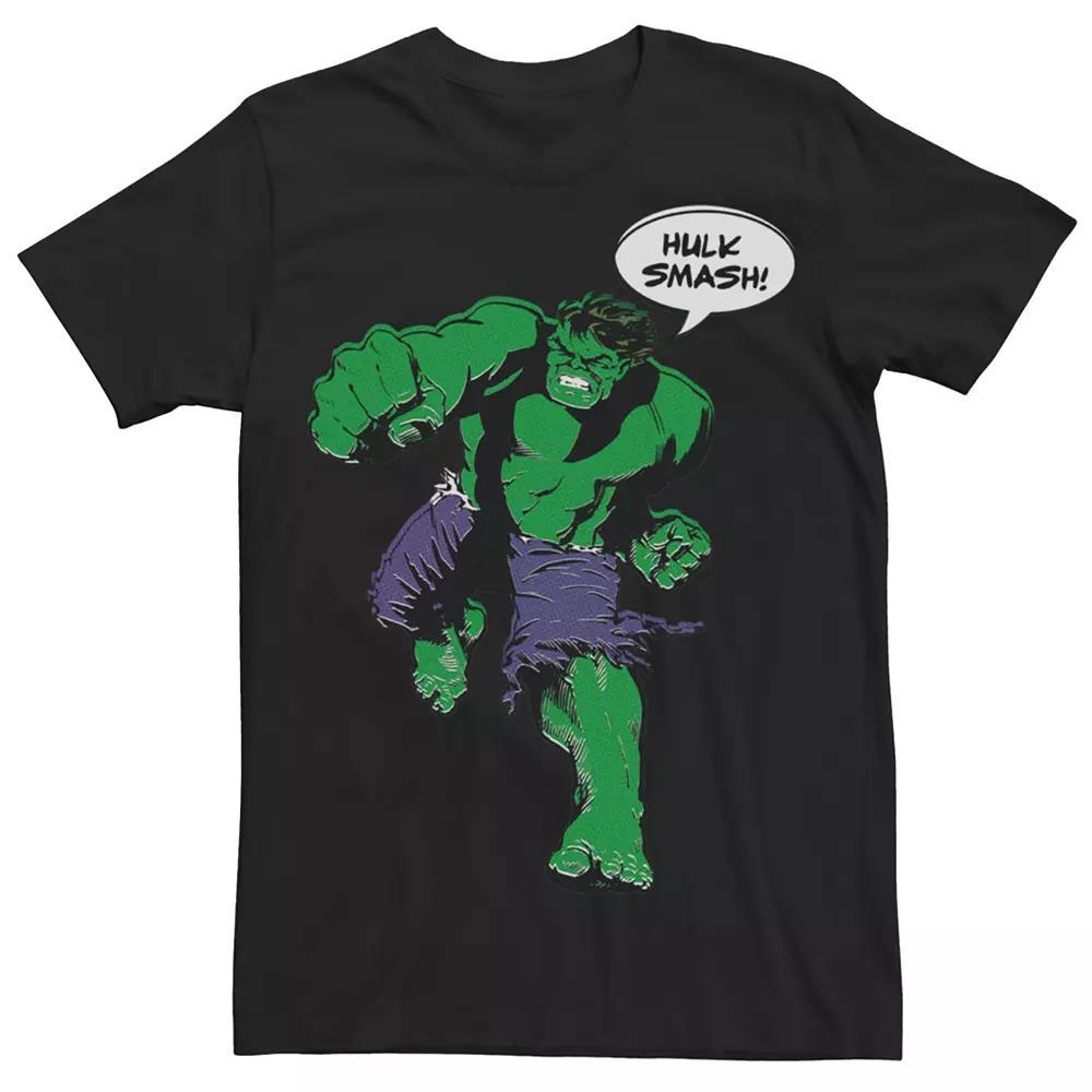 Men's Marvel Retro The Incredible Hulk Vintage Smash Graphic Tee,  Product Image