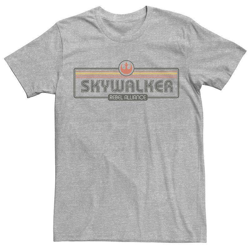 Men's Star Wars Skywalker Rebel Alliance Logo Graphic Tee, Size: 3XL, Athletic Grey Product Image