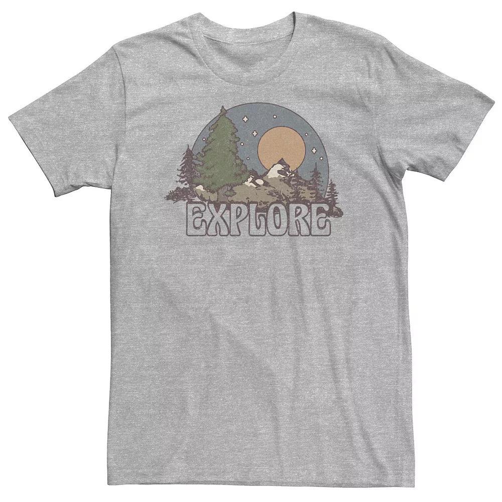 Big & Tall Trendy Explore Outdoors Graphic Tee, Men's,  Product Image