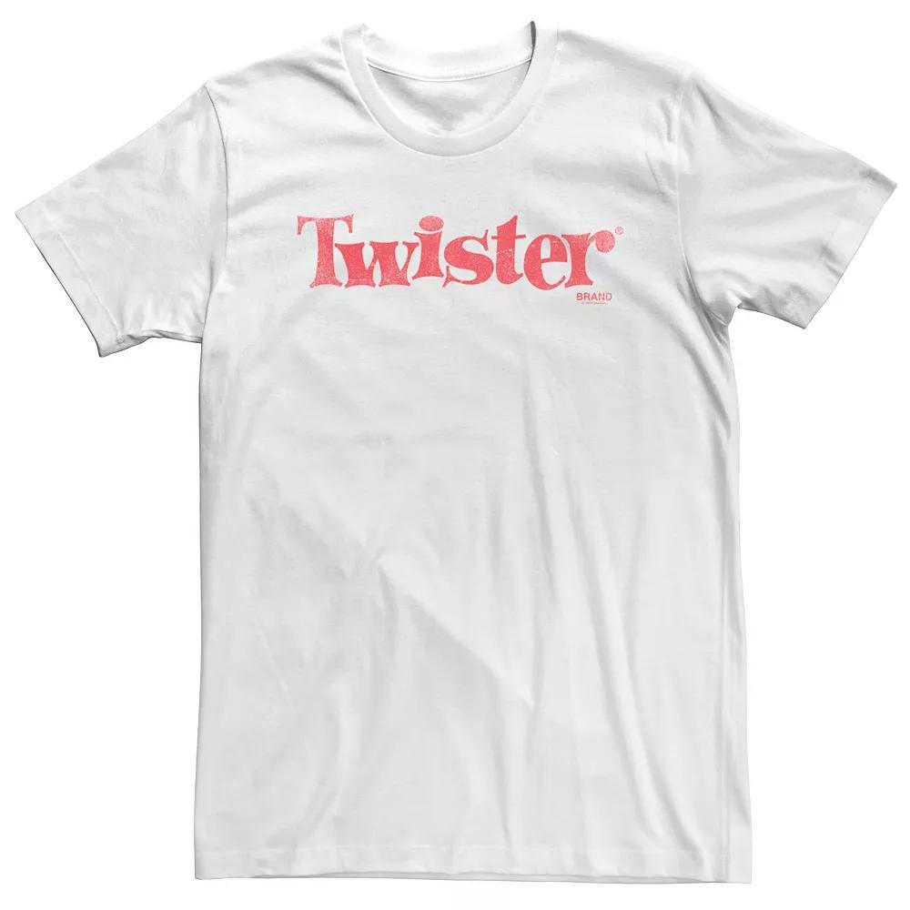 Big & Tall Twister Red Distressed Classic Logo Graphic Tee, Men's,  Product Image