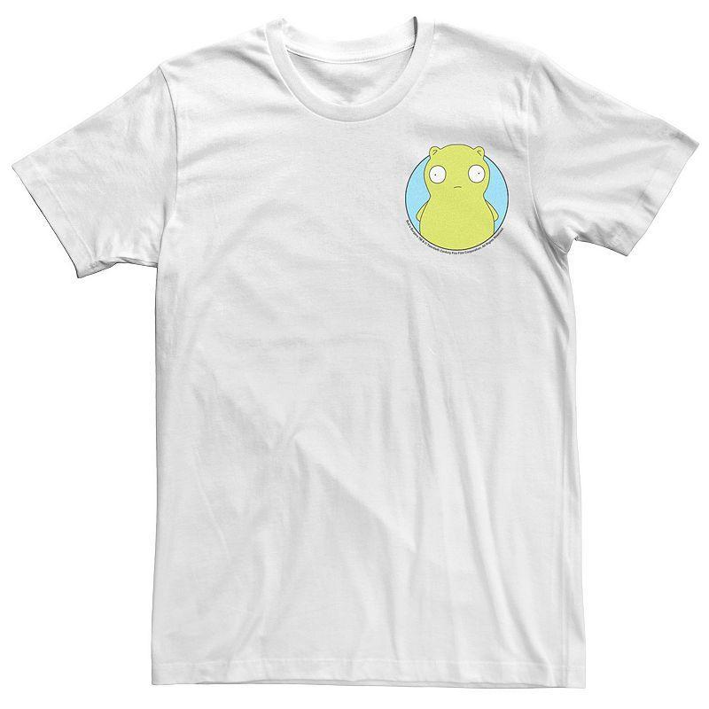 Men's Bob's Burgers Kuchi Kopi Pocket Tee, Size: Large, White Product Image