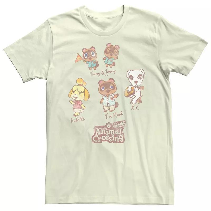 Men's Animal Crossing New Horizons Villager Sketches Graphic Tee,  Product Image