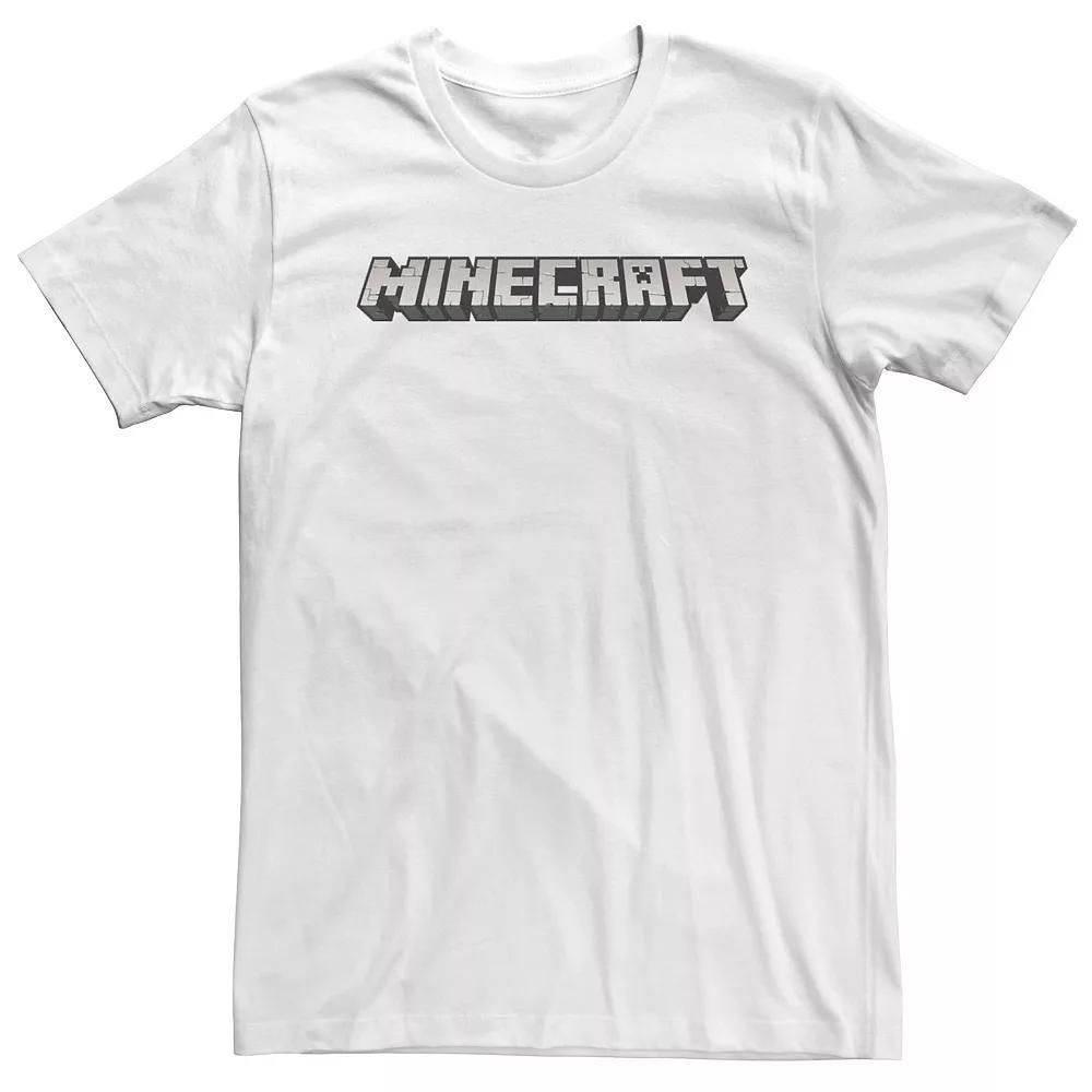 Big & Tall Minecraft Simple Logo Tee, Boy's,  Product Image