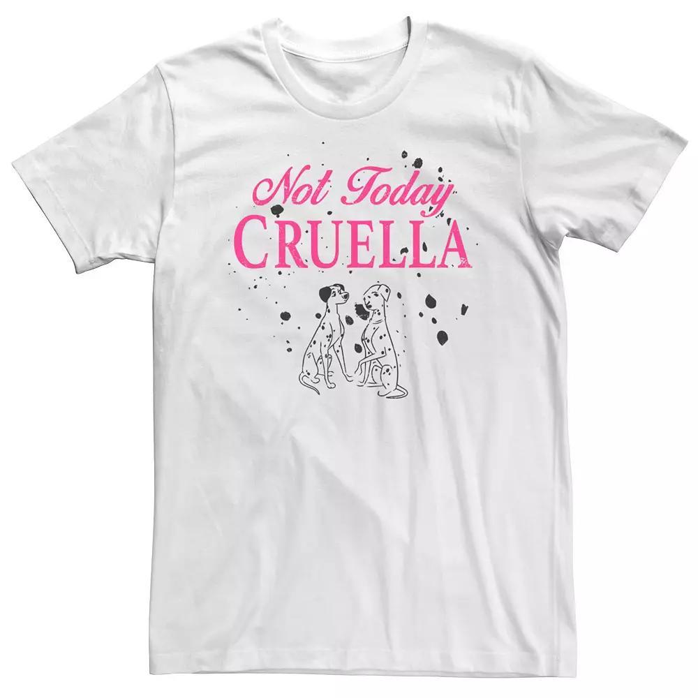 Big & Tall Disney 101 Dalmatians Pongo And Perdita Not Today Cruella Tee, Men's,  Product Image
