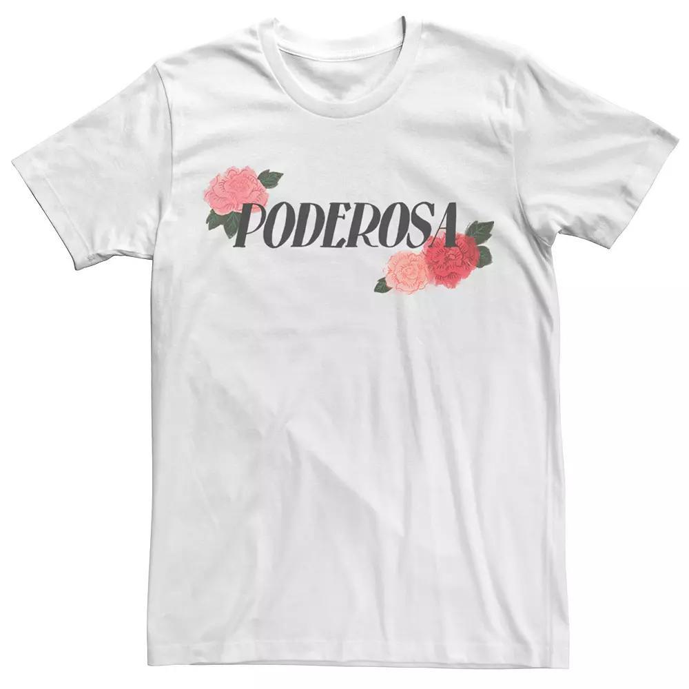 Men's Gonzales Poderosa Painted Roses Tee, Size: XXL, White Product Image