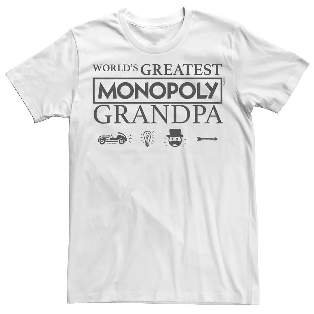 Men's Monopoly World's Greatest Grandpa Graphic Tee,  Product Image