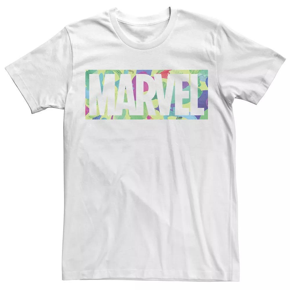 Men's Marvel Colorful Logo Tee,  Product Image