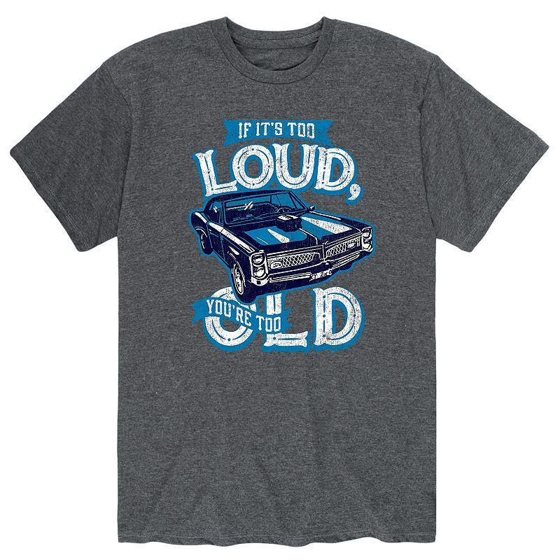 Men's Loud Old Car Tee, Size: Small, Heather Grey Product Image