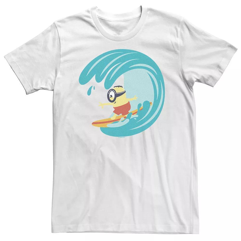 Big & Tall Despicable Me Minions Surfs Up Tidal Wave Tee, Men's,  Product Image
