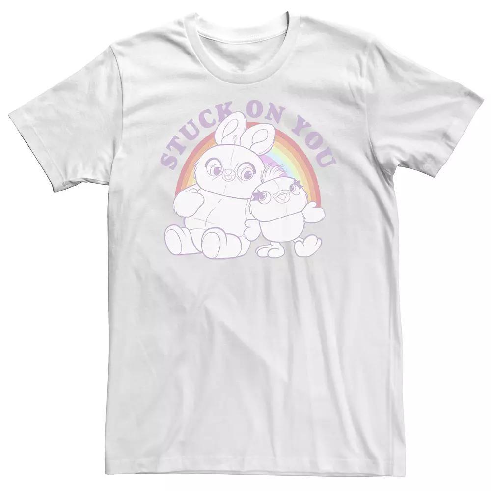 Big & Tall Disney / Pixar Toy Story 4 Ducky & Bunny Stuck On You Tee, Men's,  Product Image