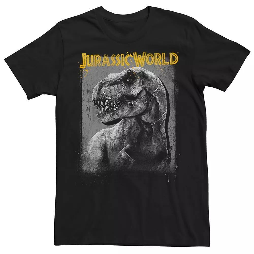 Men's Jurassic World T-Rex Profile Shading Tee,  Product Image