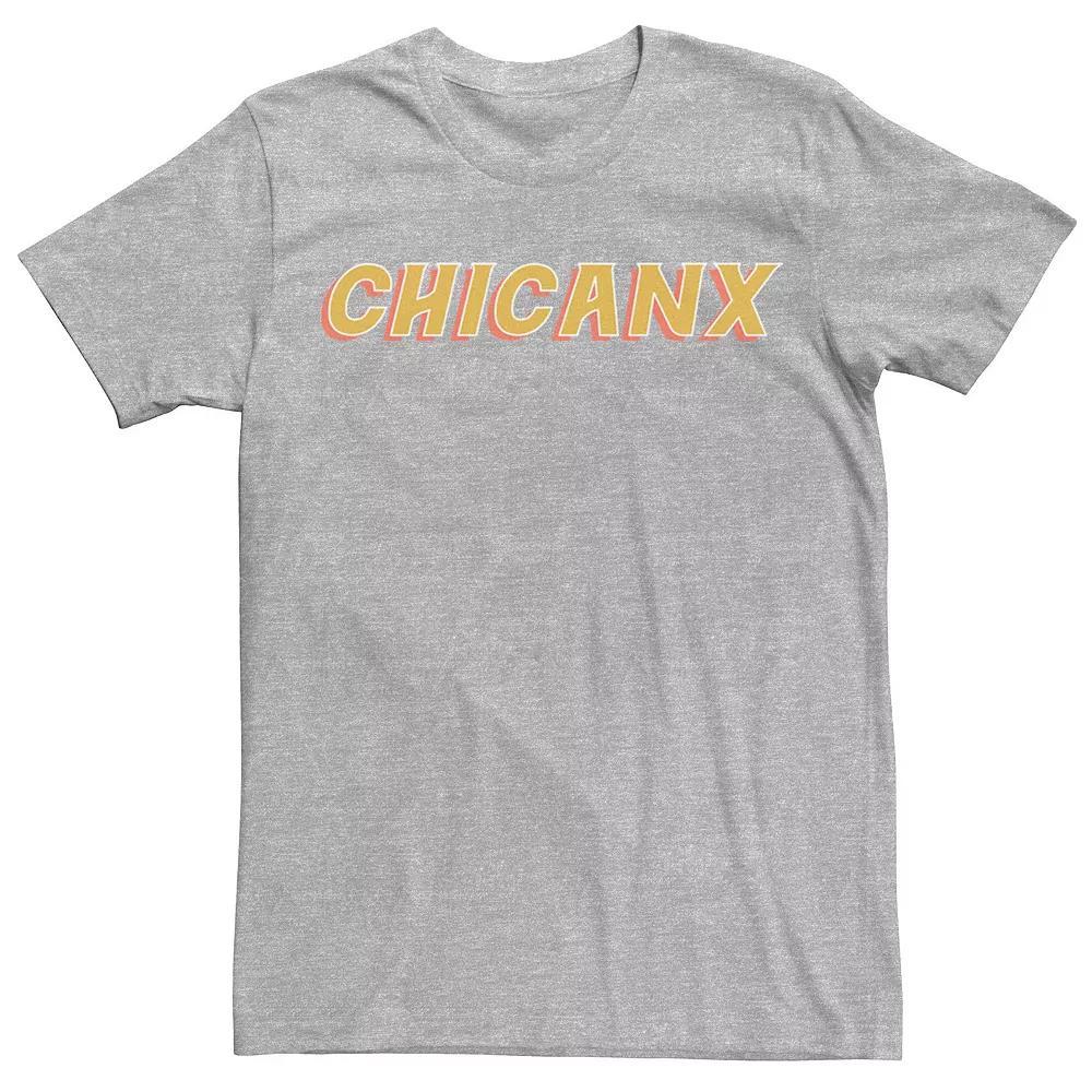 Men's Gonzales Chicanx Yellow Text Tee,  Product Image