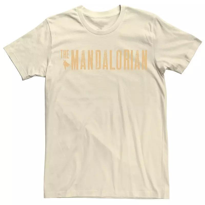 Mens Star Wars The Mandalorian Simple Logo Tee Product Image