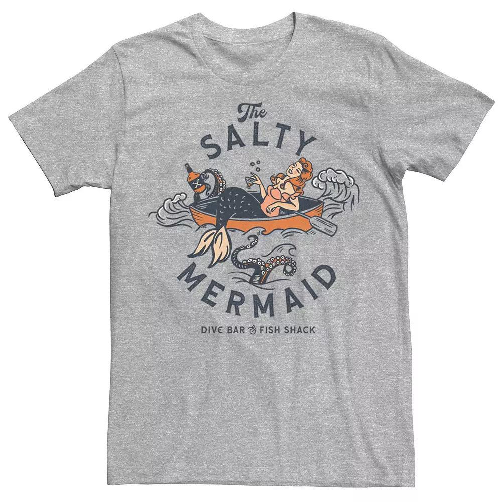 Men's The Salty Mermaid Dive Bar & Fish Shack Graphic Tee,  Product Image