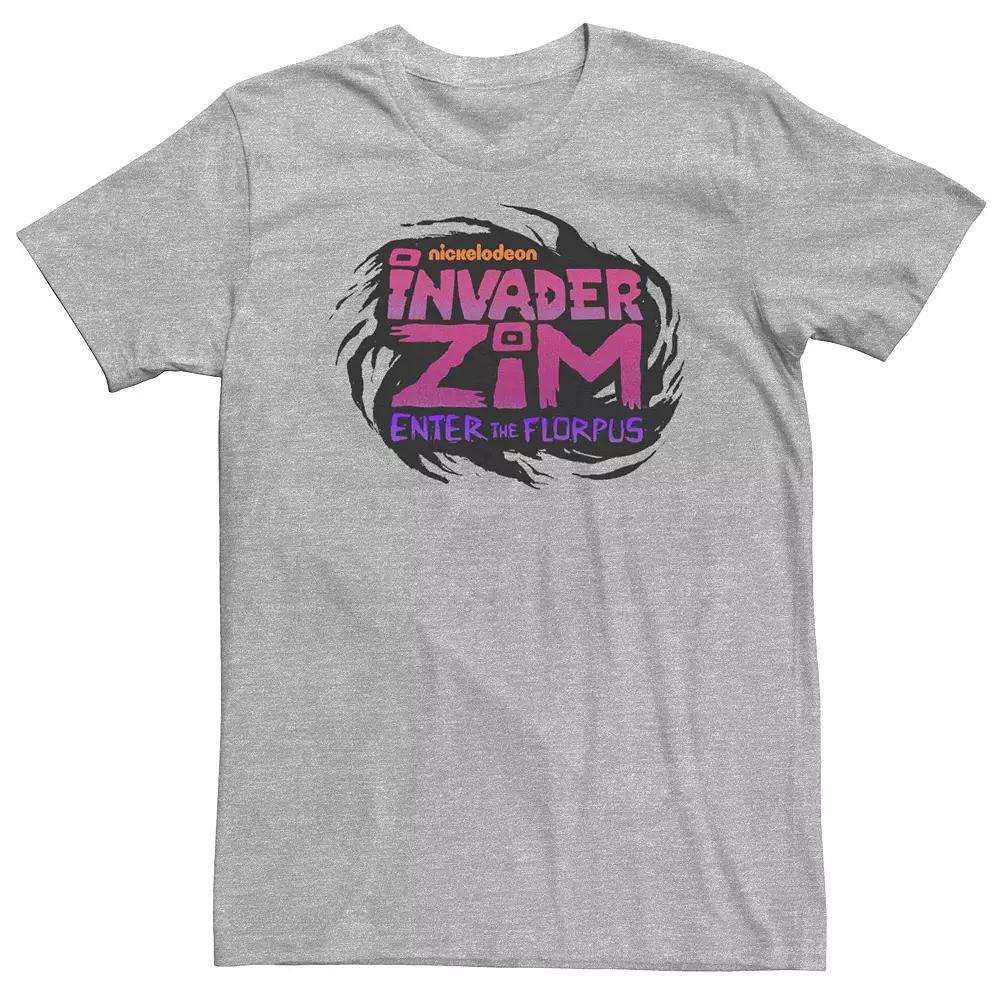 Big & Tall Nickelodeon Invader Zim Enter The Florpus Movie Logo Tee, Men's,  Product Image