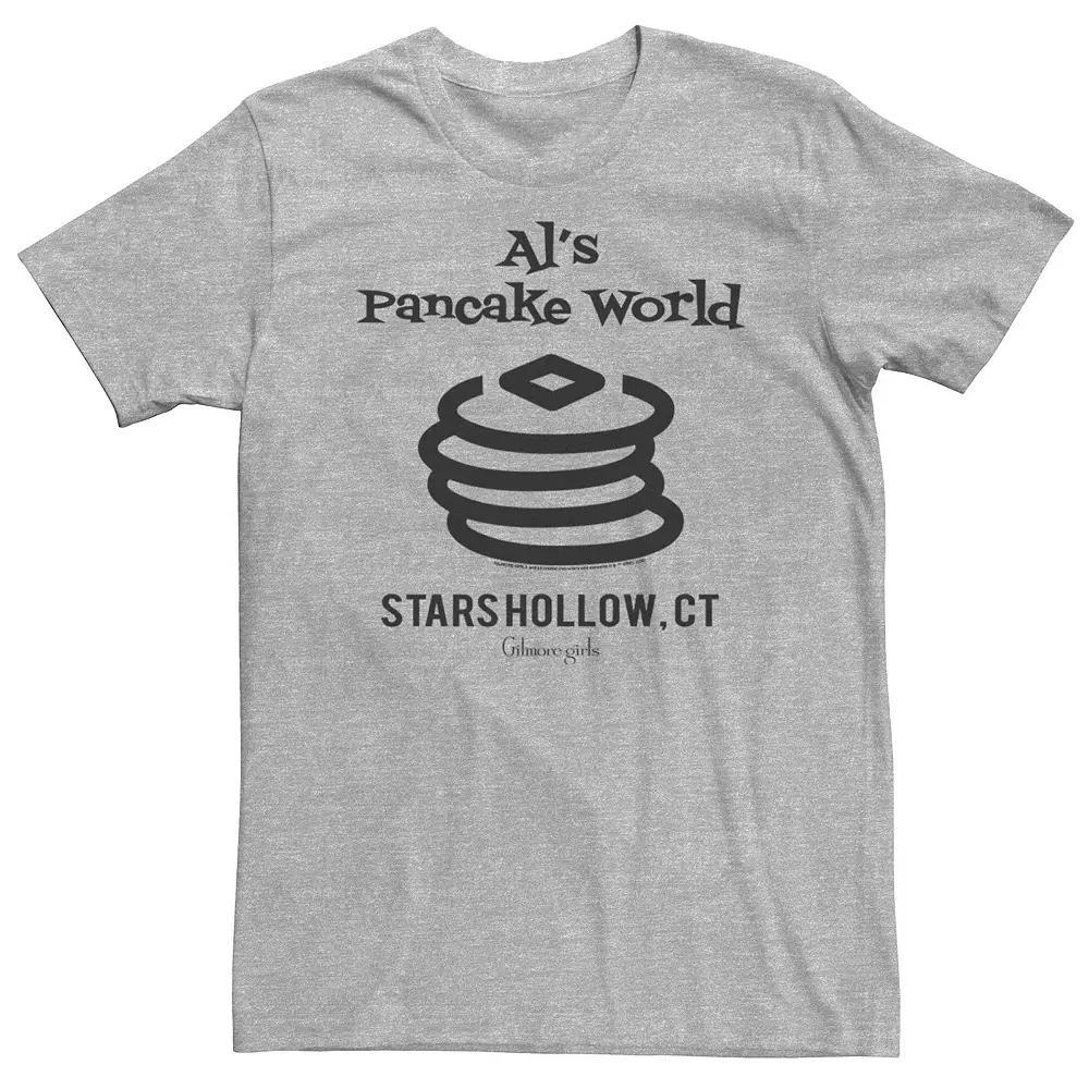 Big & Tall Gilmore Girls Al's Pancake World Logo Tee, Men's,  Product Image
