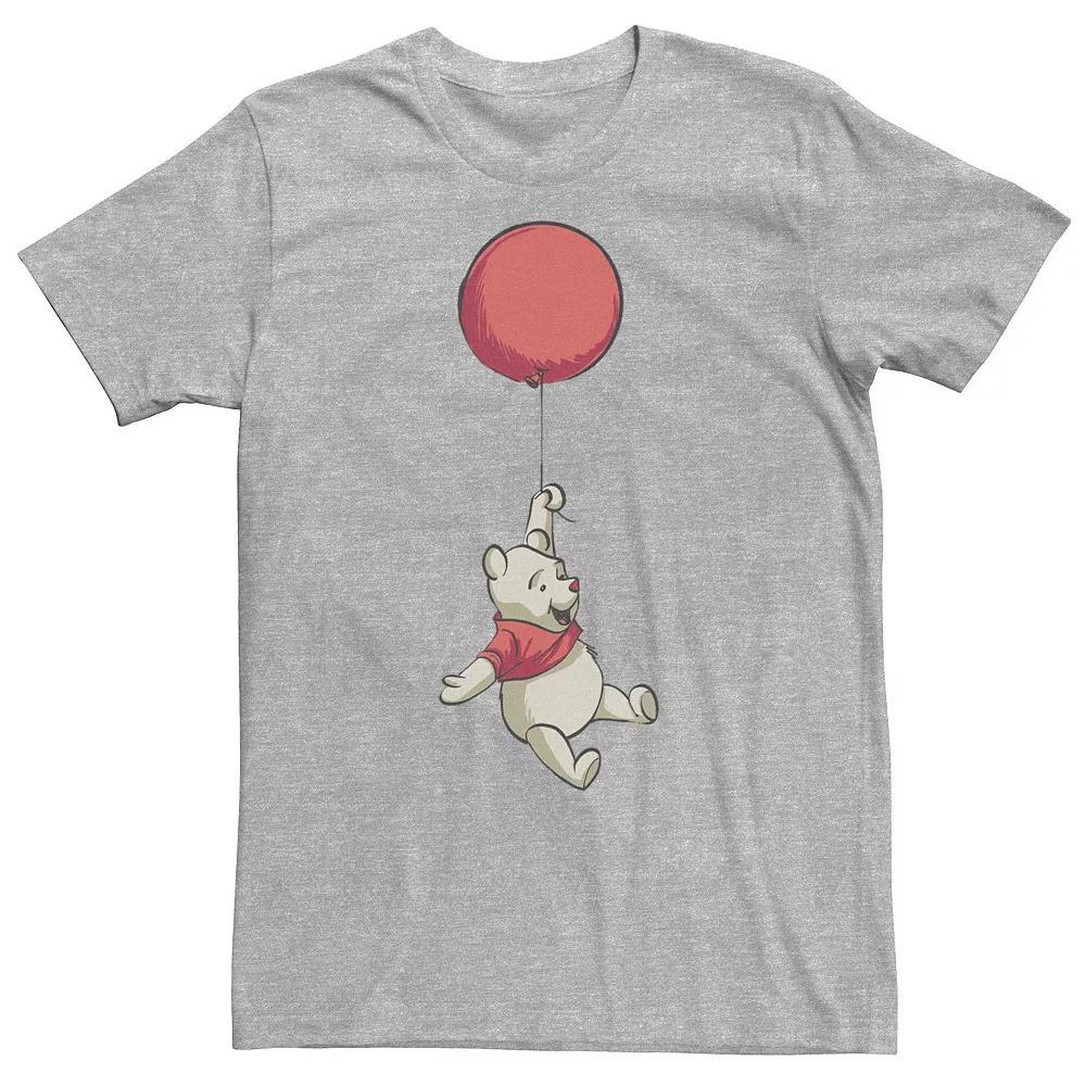 Disney's Winnie The Pooh Big & Tall Floating Red Balloon Tee, Men's,  Product Image
