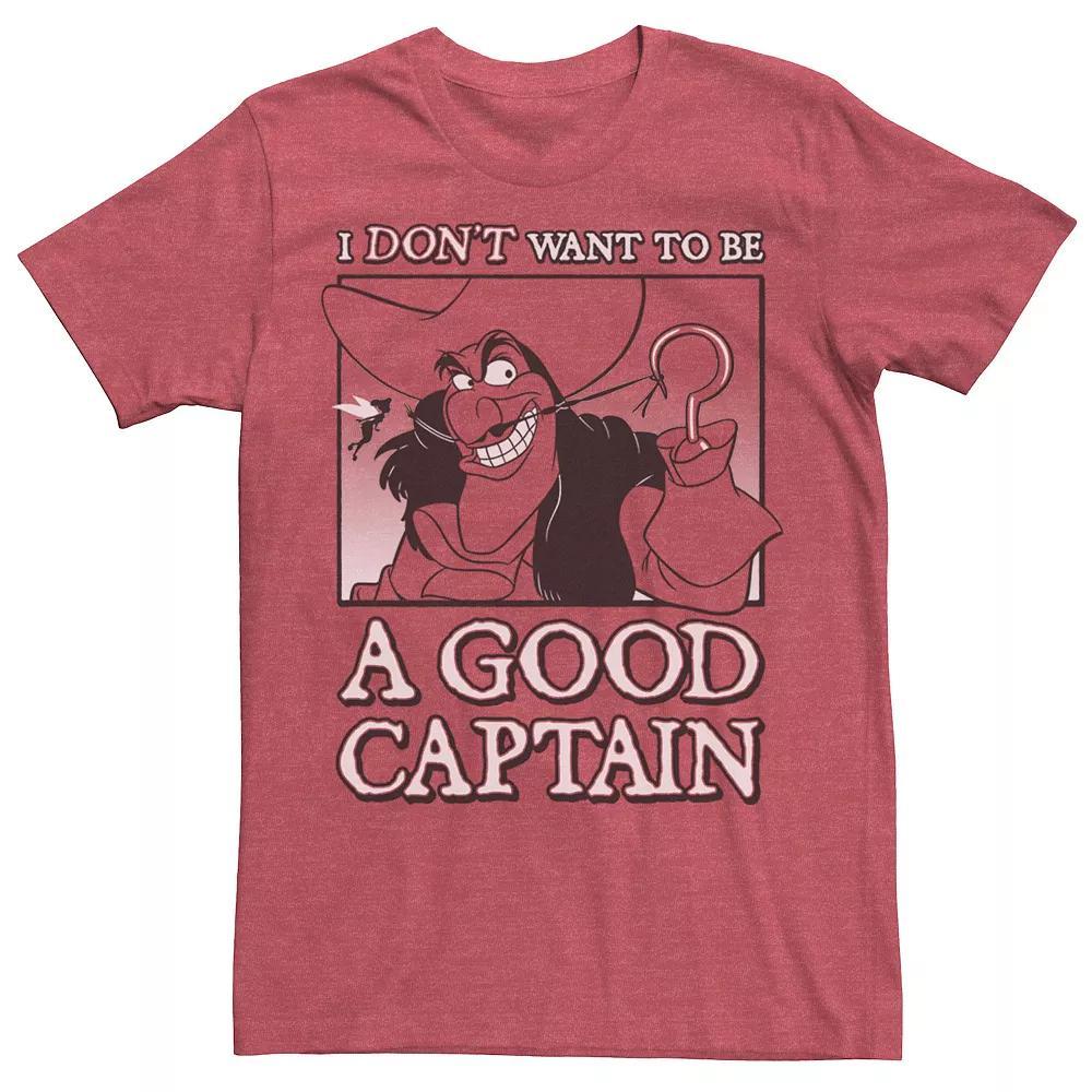 Disney's Peter Pan Captain Hook Men's Bad Captain Tee,  Product Image