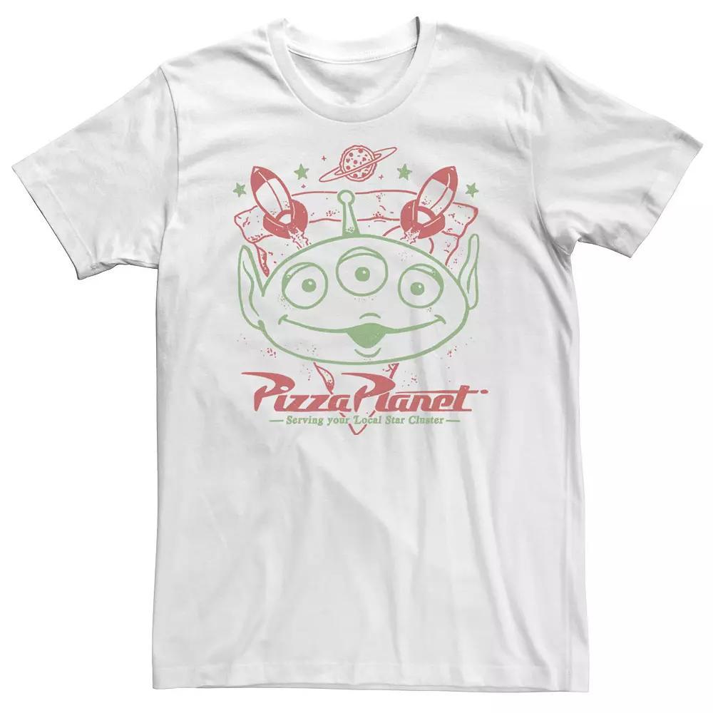 Big & Tall Disney / Pixar Toy Story Pizza Planet Custom Tee, Men's,  Product Image