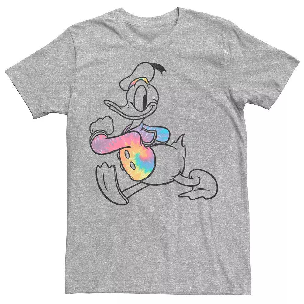 Disney's Donald Duck Strut Tie-Dye Shirt Portrait Men's Tee,  Product Image