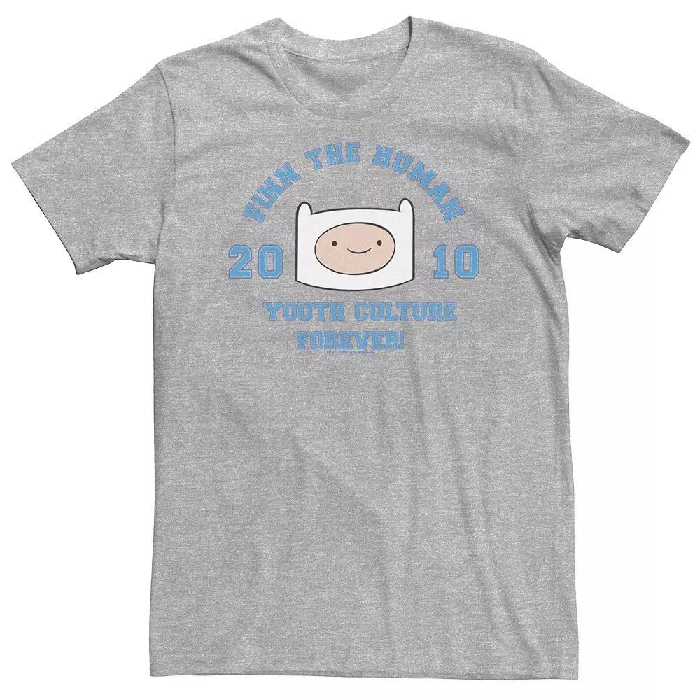 Big & Tall Adventure Time Finn The Human Youth Culture Forever Tee, Men's,  Product Image