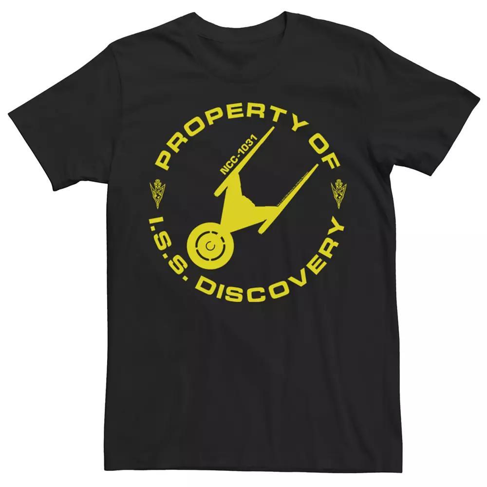 Men's Star Trek Discovery Property of I.S.S. Discovery Graphic Tee,  Product Image