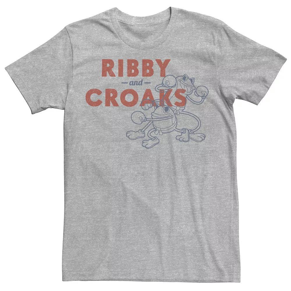 Men's Cuphead Ribby And Croaks Outline Graphic Tee,  Product Image