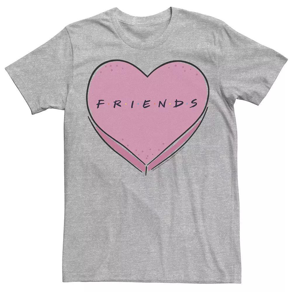 Men's Friends Valentine's Day Candy Heart Logo Tee,  Product Image