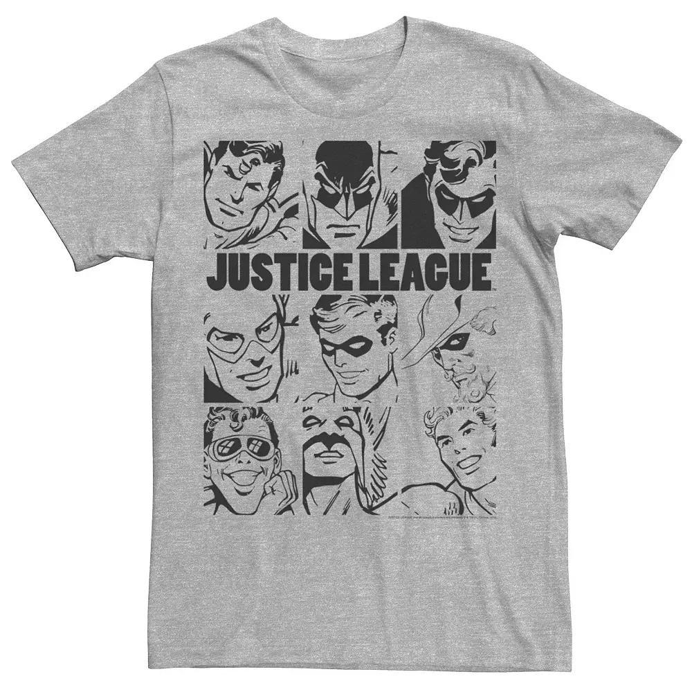 Men's DC Comics Justice League Group Shot Panel Poster Tee,  Product Image