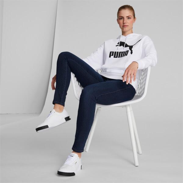 PUMA Cali Women's Sneakers in White/Black Product Image