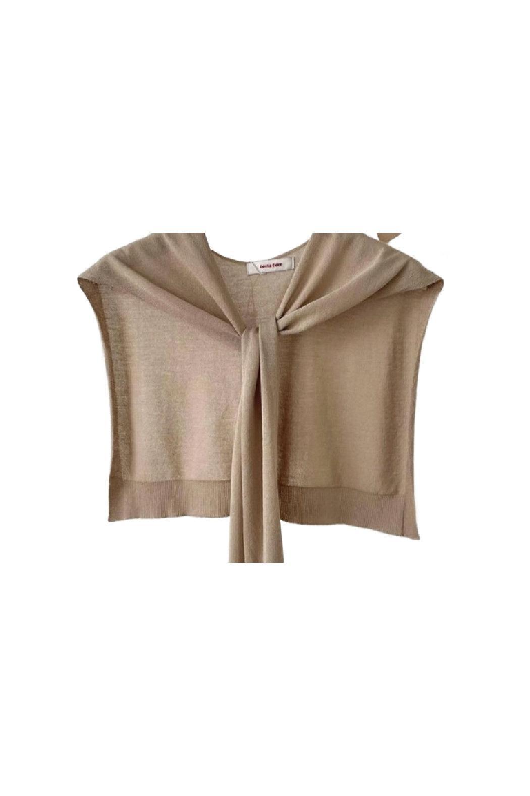 Solid Color Outer Shawl Product Image