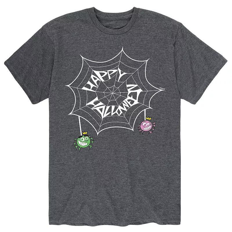 Men's Fairly Odd Parents Happy Halloween Tee, Size: Small, Gray Product Image